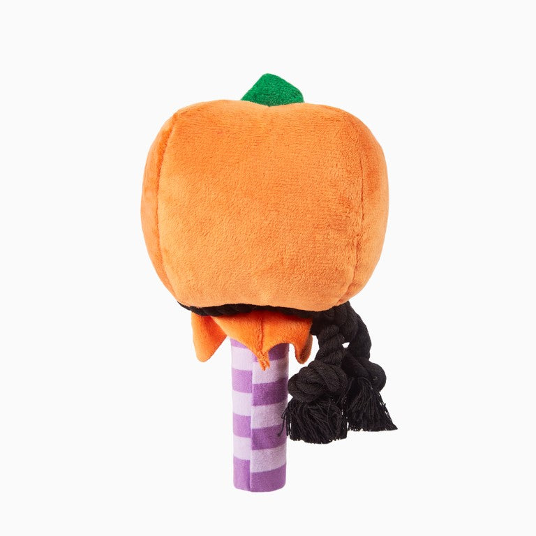 Pumpkin lollipop dog toy - Howloween