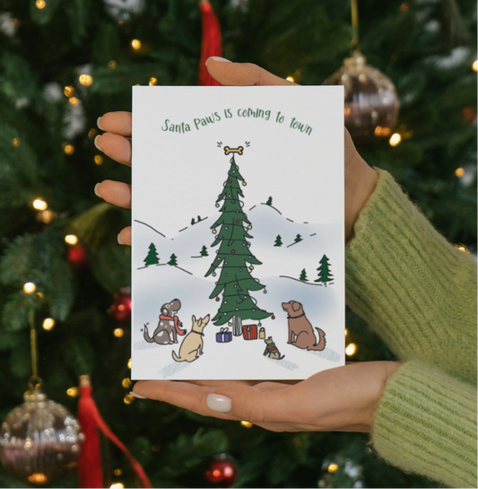 Edible Christmas card