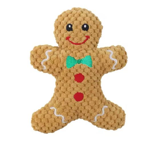 Gingerbread Christmas Dog toy