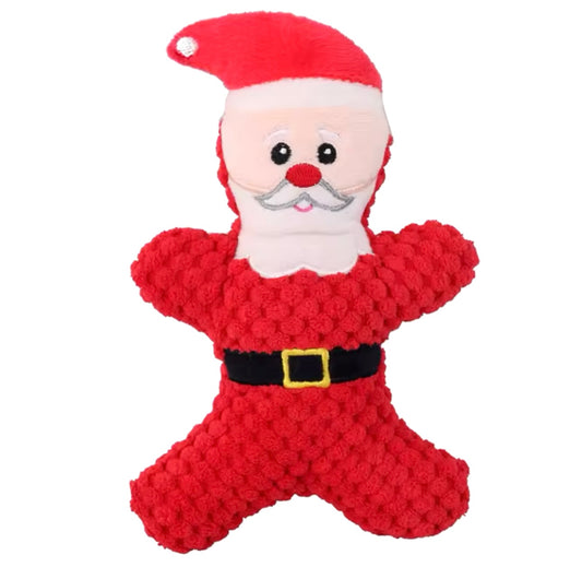 Santa Christmas Dog toy