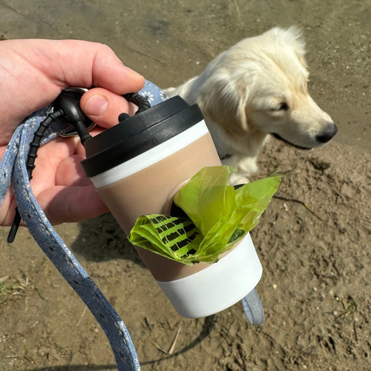 Coffee Cup - Poop Bag Holder