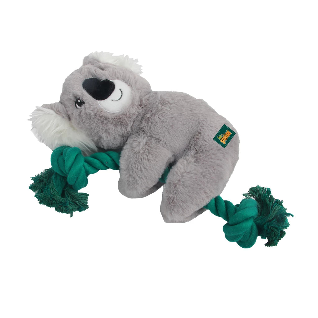 Koala rope pluche dog toy